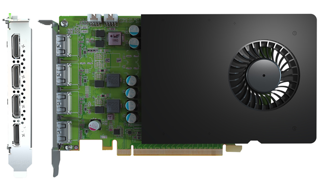 迈创工业显卡 Matrox D1450四路HDMI图形卡